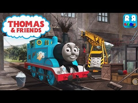 Thomas And Friends Engine Repair - Kevin helps Thomas To Repair His Engine