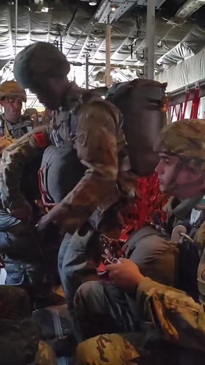 C-130 Airborne Jump with Jumpmaster | 82nd Airborne