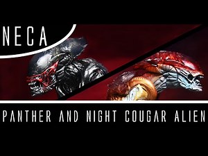 NECA - Aliens: Night Cougar & Panther Alien