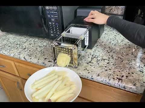 Sopito Electric French Fry Potato Cutter - Cutting Large Quantities - Fast and Convenient Slicer
