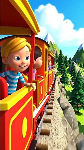 Kids Love Trains 🚆 | Colorful Cartoon Train Adventure for Toddlers, Preschool & Kids