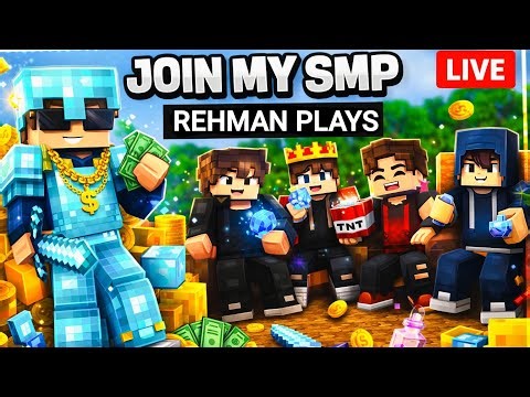 JOIN PUBLIC SMP | Minecraft Live | 24/7 Minecraft SMP | Multiplayer | Join Now #minecraft #live