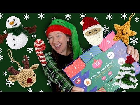 Crochet Advent Calendar Review! 12 Days of Amigurumi by Red Heart