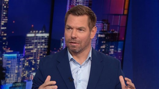 Rep. Eric Swalwell reacts to MTG’s resignation