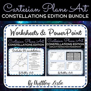 Cartesian Plane Art - Constellations Edition Bundle