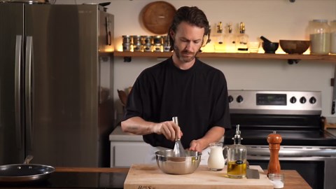 Chicken & Swiss Savory Crepes