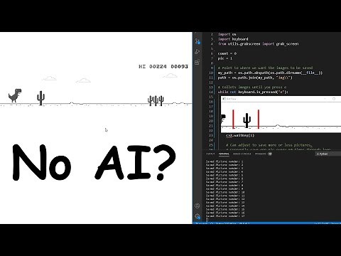 Bot Plays Dino Run! Can our dinosaur bot be stopped?