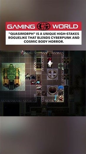 "Quasimorph" is a brutally unforgiving turn-based extraction roguelike