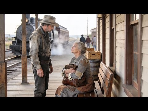 A Struggling Cowboy Widower Meets a “Too Old” Mail-Order Bride Left at the Station, Marries Her