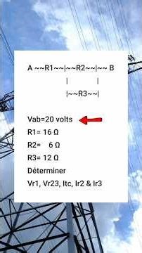 Calculate the different currents and voltages of an electrical circuit.