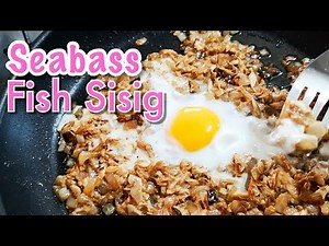 Seabass Fish Sisig Easy Recipe | Rice or Beer Partner Filipino Dish | K’s Mum