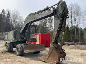 Wheel excavator AKERMAN H10 MB + skopa