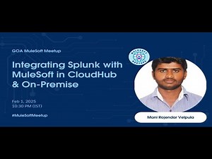 Integrating Splunk with MuleSoft in CloudHub and On-Premise