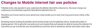 T-Mobile UK says mobile Internet isn't fit for "downloading," gaming or video