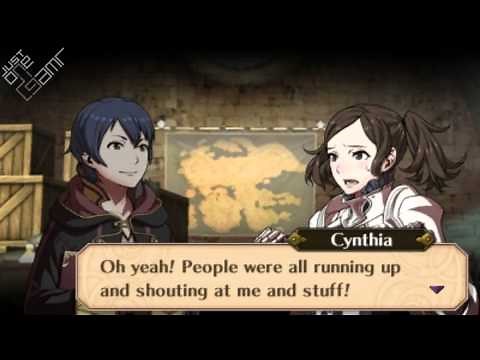 Fire Emblem Awakening - Morgan (Male) & Cynthia Support Conversations