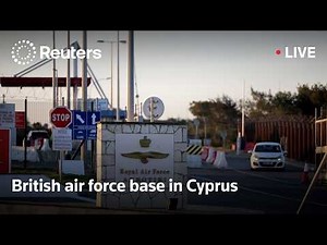 LIVE: British air force base in Cyprus after Iranian strike