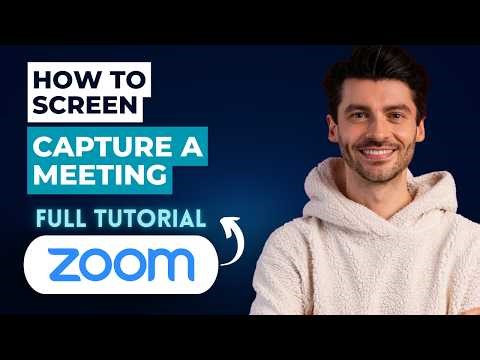 How to Screen Capture a Zoom Meeting [2026 Full Guide]