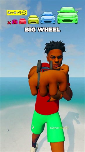 Big & Small Cars vs IShowSpeed Punch & Kick #beamngdrive