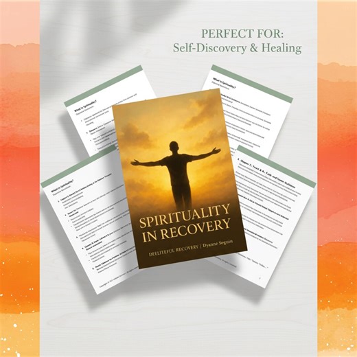Spirituality in Recovery Workbook for Addiction & Sobriety (instant PDF Download) - Etsy