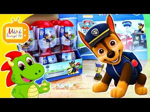 Psi Patrol Marshall Rubble Chase Jajka Niespodzianki! DUŻO JAJEK! Filmik Dla Dzieci Po Polsku