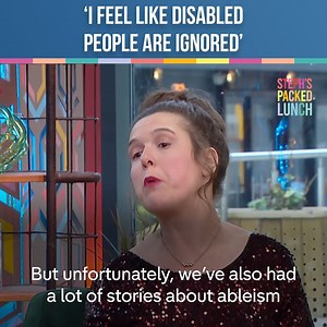31K views · 1K reactions | Rosie Jones explains what Ableism is and how she’s tackling it! #StephsPackedLunch | Steph's Packed Lunch | Facebook