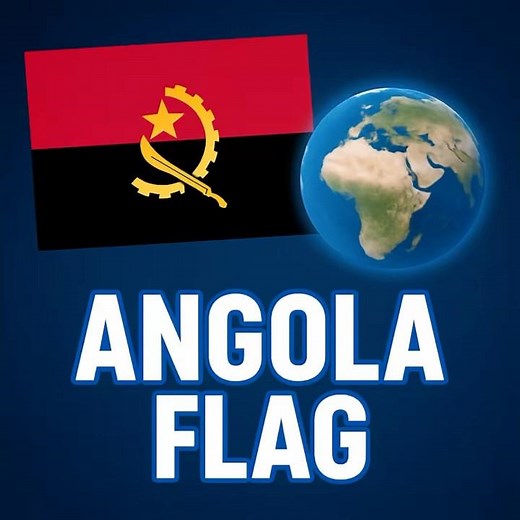 🇦🇴 Why Does the Angola Flag Have a Machete and a Gear?