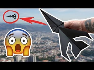 How to Make a Paper Airplane That Flies Over 900 Feet – Break the Record
