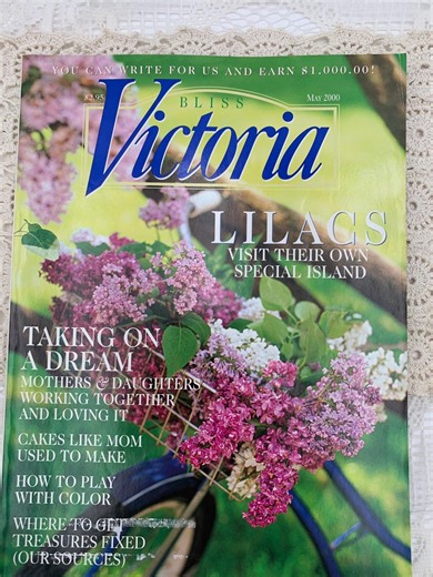 Victoria Magazine May 2000 Vintage | British Cottage Living, Spring Gardens, Romantic Homes & Entertaining - Etsy