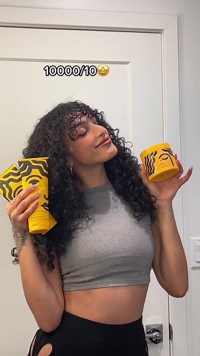 Curly Hair Tutorial using Pattern Brand