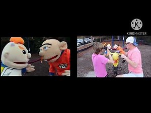 SML Movie: Jeffy Ball Z Episode 2 Original vs BTS Side by Side