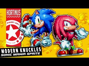 ✪ Modern Knuckles Mania | Sonic Mania Sprite Style ✪