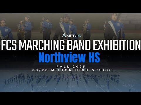 Northview High School | 2025 FCS Marching Band Exhibition | 4K 2160p 🔥🎥🎬‼️