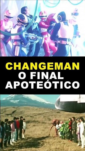CHANGEMAN has an epic ending! #tokusatsu #tokudoc #nostalgia #tvmanchete #supersentai #powerrangers