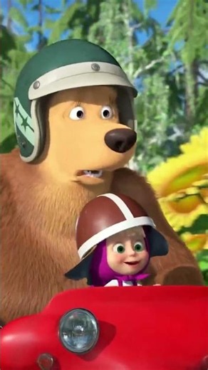 आगे भी जारी रहेगा... 🤫🎬 #Shorts #माशाएंडदबेयर #mashabear #inhindi #चलोसैरपर #kids #cartoon
