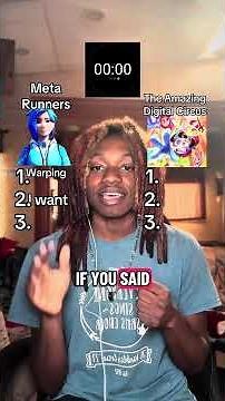 Meta runners vs The Amazing Digital Circus #metarunner #theamazingdigitalcircus #tadc #quiz