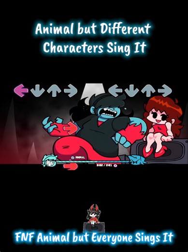 FNF Animal Cover Featuring Unique Characters