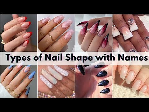 Types of Nail Shape with Names