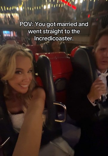 Magical Disney Wedding Celebration at Incredicoaster
