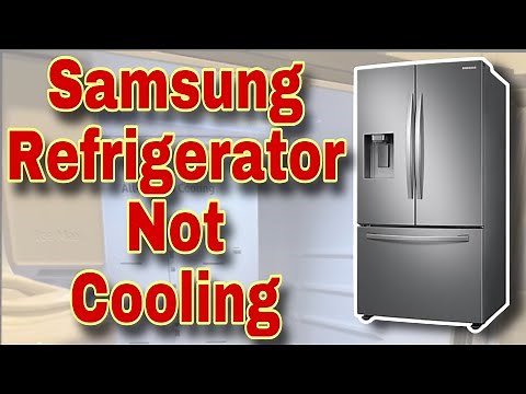 How to Fix Samsung French Door Refrigerator NOT COOLING | Has Rattling Noise | Model RF27T5201SR/AA