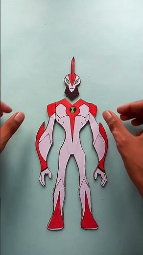 #Waybigaction figure from cardboard | Ben10 action figure |