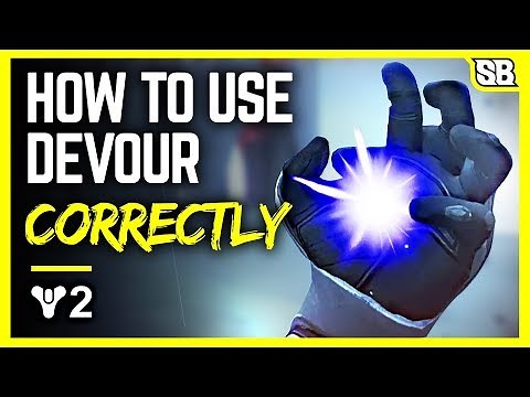 Destiny 2 - How to use DEVOUR correctly - Warlock Voidwalker Guide