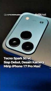 HP Android Ini Mirip iPhone 17 Pro Max