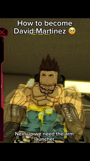 David Martinez build in Sandevistanated 🔥 #roblox #cyberpunk2077 #edgerunners #robloxshorts