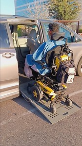 11K views · 209 reactions | It's a transportation weekend! For a few days we are going to highlight some vehicle options for powered wheelchair users. Merlisha has a setup in her van that allows her to safely stay in her wheelchair while driving. She does not need to transfer to another seat. | Quantum Rehab | Facebook