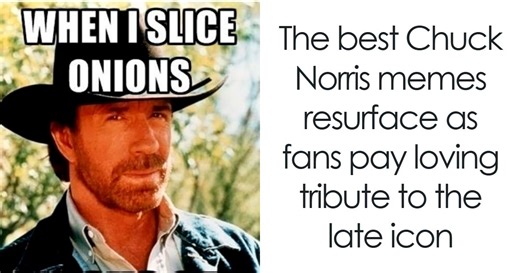 Chuck Norris’ Best Memes Resurface As Fans Pay Tribute To Legendary Star