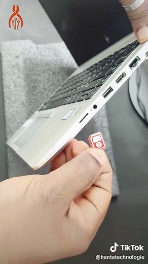comment utiliser la carte sim sur pc hp elitebook #HantaTech #informatique #maintenanceinformatique #ordinateur #bouaké