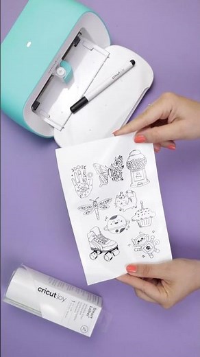 Sticker mit dem Cricut Joy #werbung #diyeule #cricut #cricutjoy #sticker #diy #plotten