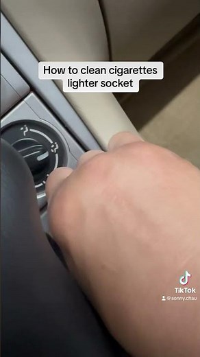 How to clean cigarette lighter’s rusted socket fast!