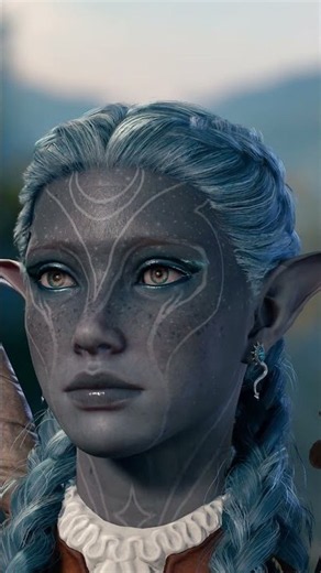 Beautiful Seldarine Drow Bard #baldursgate3 #bg3 #charactercreation
