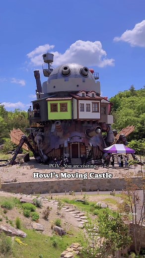 Exploring Ghibli Park: Howl's Moving Castle Inside and Out